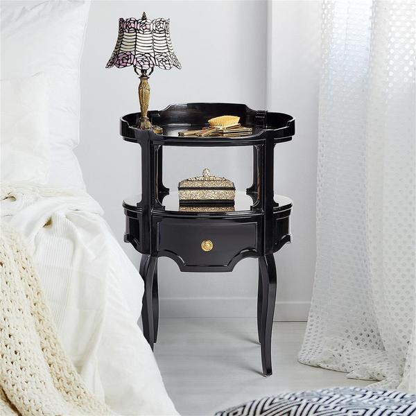 Design Toscano Adoree French 1920s-Style Occasional Side Table: Each AF57622